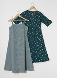 Mosegi-Green Digital Printed Dress
