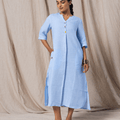MSG23CS1053LBL - DRESS WITH BELT