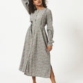 Tencel Green Ditsy Floral Dress-MSG02GRMF