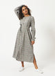 Tencel Green Ditsy Floral Dress-MSG02GRMF