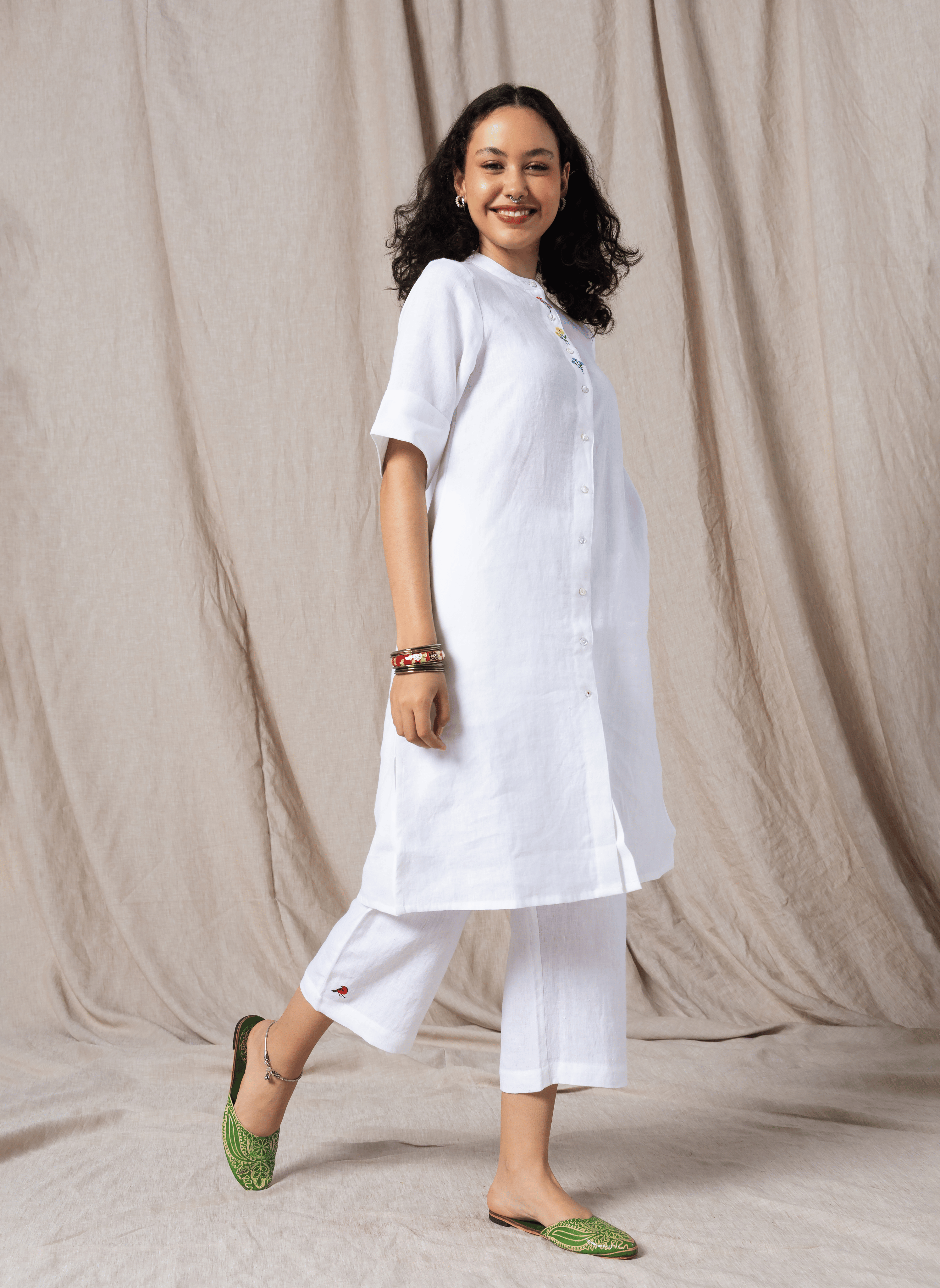 MSGRT52WH - KURTA TOP