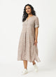Tencel Pink Ditsy Floral Maxi Dress-MSG1053OWMF
