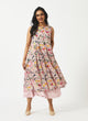 Mosegi-Pink Floral Dress