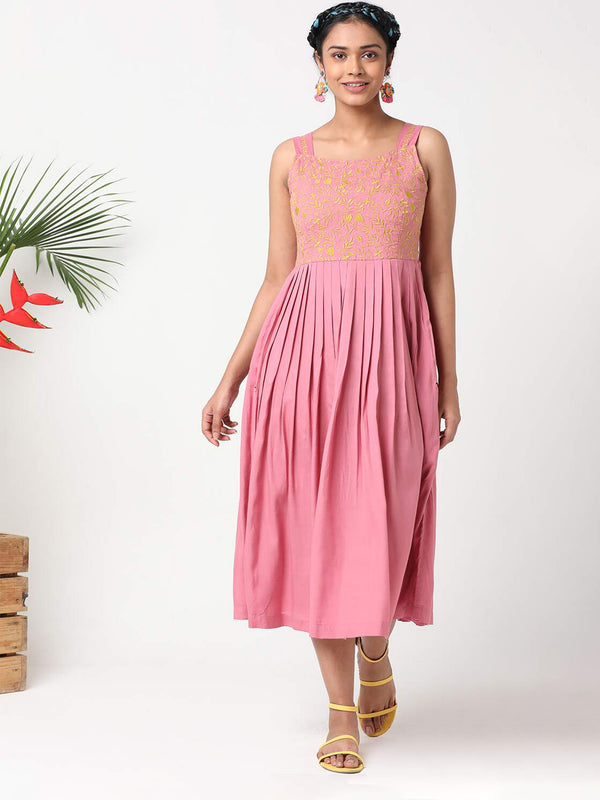 Mosegi-Pink_strappy_dress