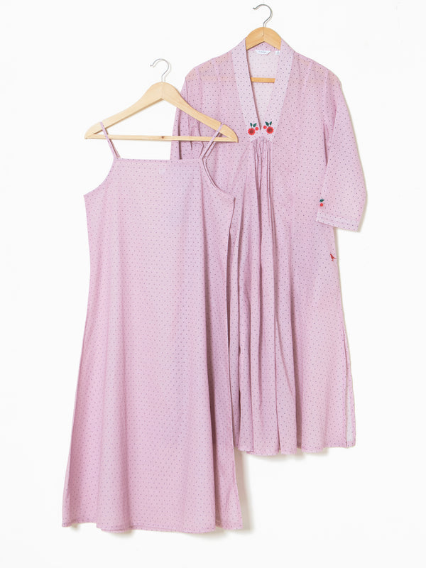 Mosegi- Light Pink layered Dress
