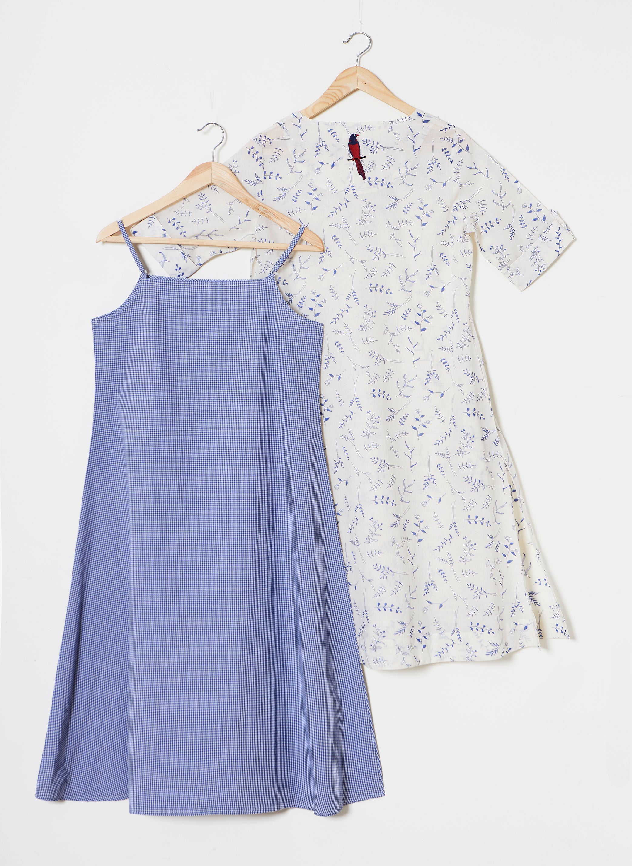 Mosegi- Offwhite Digital Printed Dress