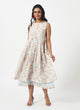 Mosegi- Sage green Digital Printed Dress