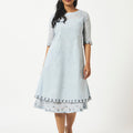 Mosegi-Light Blue Dress