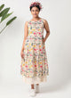 Organic cotton layered dress - MSG50A